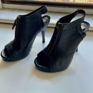 Juicy Couture Zip Up Heels